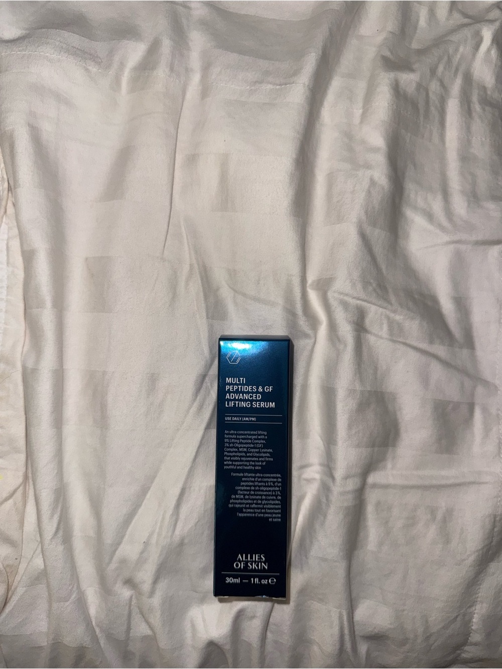Allies of Skin Multi Peptides & GF Advanced Lifting Serum - NWT